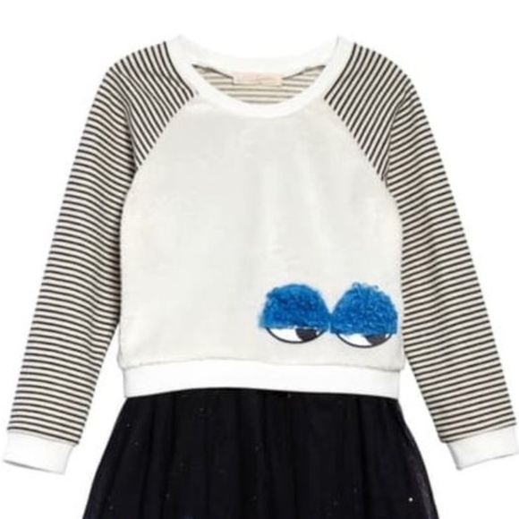 Girl's Truly Me Monster Sweatshirt - Picture 1 of 9